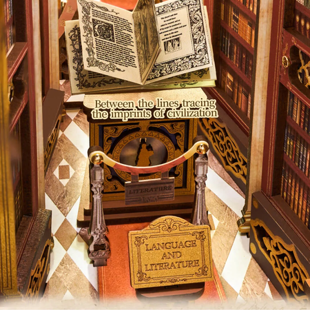Library of Wonders - DIY Book Nook | Rolife