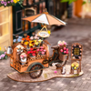 Dřevěná sada Puzzle 3d - Stojan na květiny | Robotime