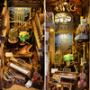 DIY Book Nook - Pianista a slavík Pianist with Nightingale | MiniCity