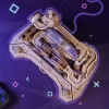 Dřevěná kuličková dráha 3D puzzle Gear Ball Challenge | ROKR