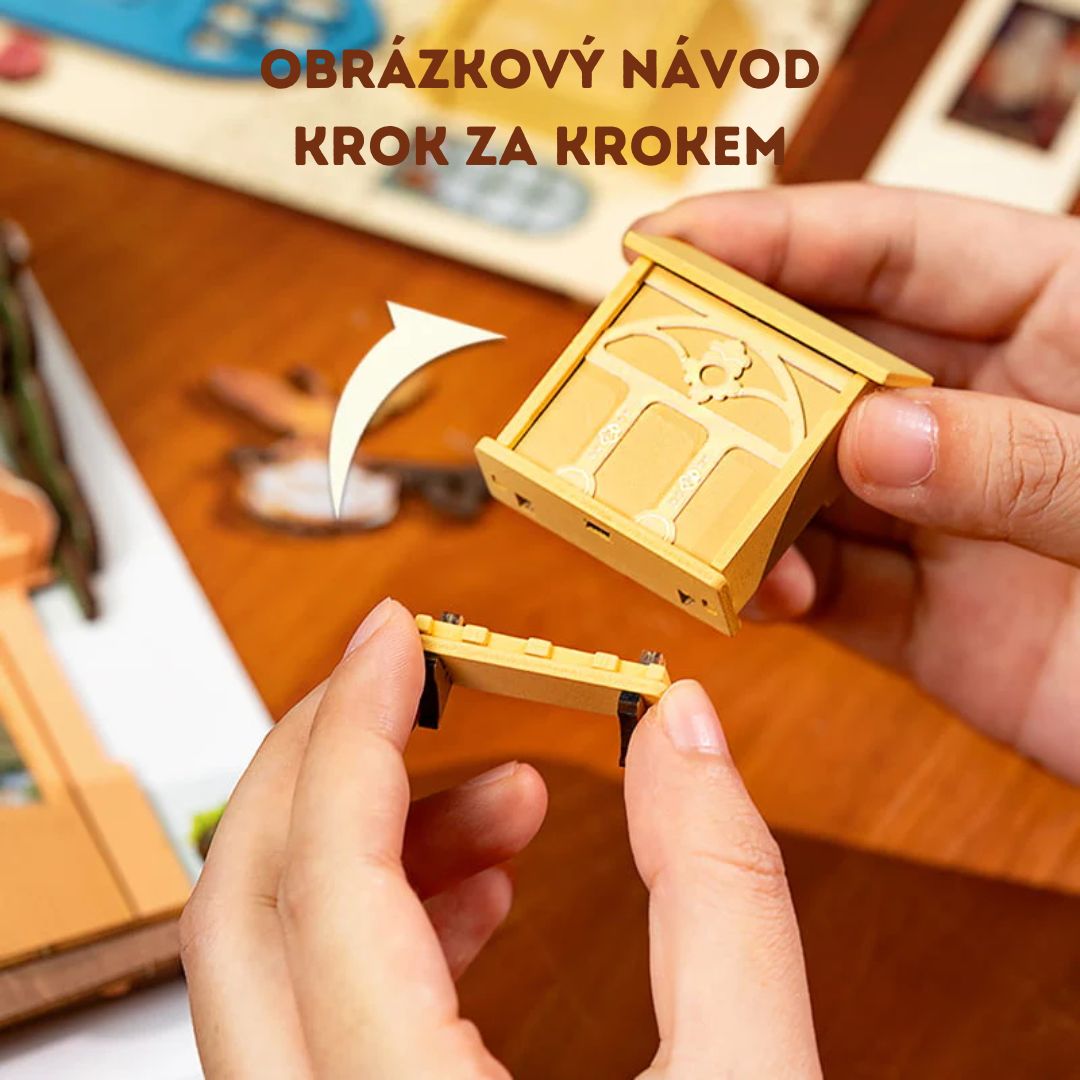 Wow efekt na poličce – DIY Book Nook - Romantické Venice | Rolife