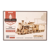 Dřevěná stavebnice Puzzle 3D - Parní lokomotiva a Rolife