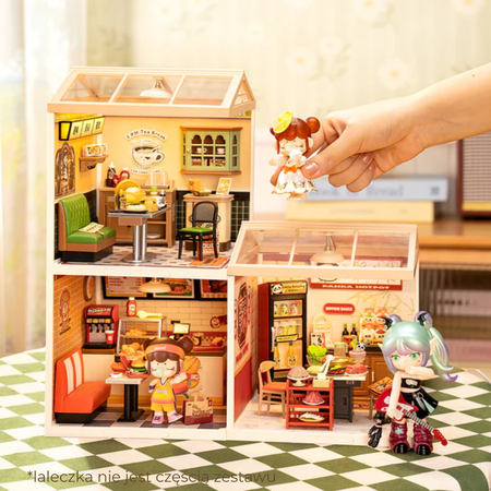 Mini 3D dům - Hong Kong Bites Cafe I Rolife