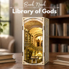 DIY Book Nook - Knihovna bohů Library of Gods | MiniCity