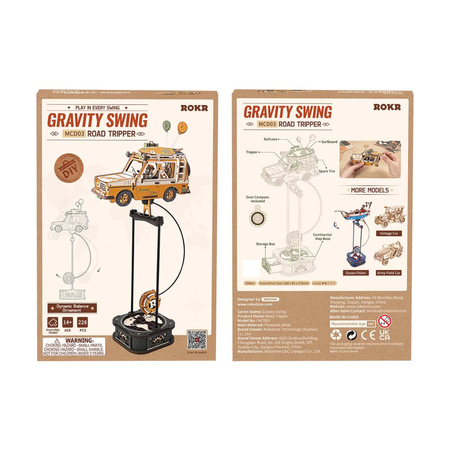 Road Tripper na kyvadle – 3D puzzle ROKR, kinetická dekorace