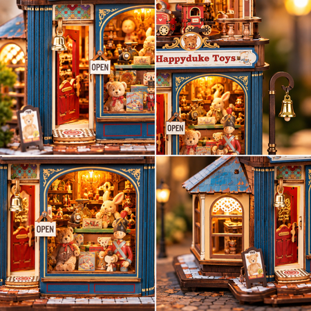 Happyduke Toys – DIY Miniaturní domeček | MiniCity