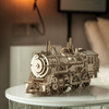 Dřevěná stavebnice Puzzle 3d - Lokomotiva | Robotime ROKR