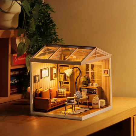 Mini dům 3d - Cozy Living Lounge | Rolife