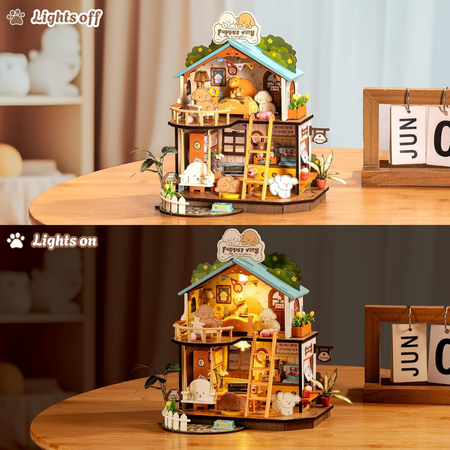 3D mini dům - Puppy's Cozy Villa | Rolife
