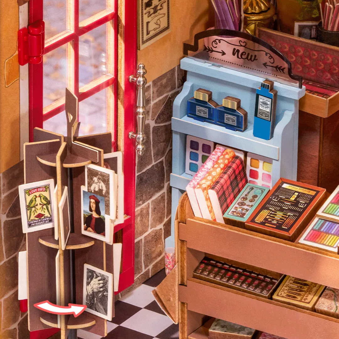 Poličky plné inspirace – DIY Book Nook - Wisdom Stationery Shop | Rolife