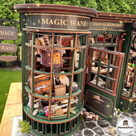 DIY miniaturální domeček - Miniature Magic DIY Shop | Cutebee Puzzle 3D