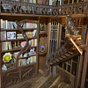 DIY Book Nook - Pianista a slavík Pianist with Nightingale | MiniCity