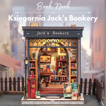 Vánoční sada Book Nook - Jack's Bookery | Cutebee
