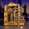 Dřevěná sada Puzzle 3D - Marble Travel London | ROKR