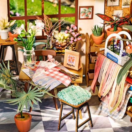 Mini 3D dům - Emily's Flower Shop I Rolife