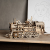Dřevěná stavebnice Puzzle 3d - Lokomotiva | Robotime ROKR