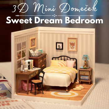 Mini dům 3d - Sweet Dream Bedroom | Rolife