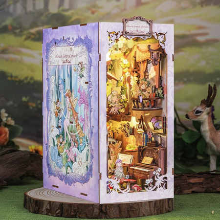 DIY Book Nook - Koncert v lese | Cutebee