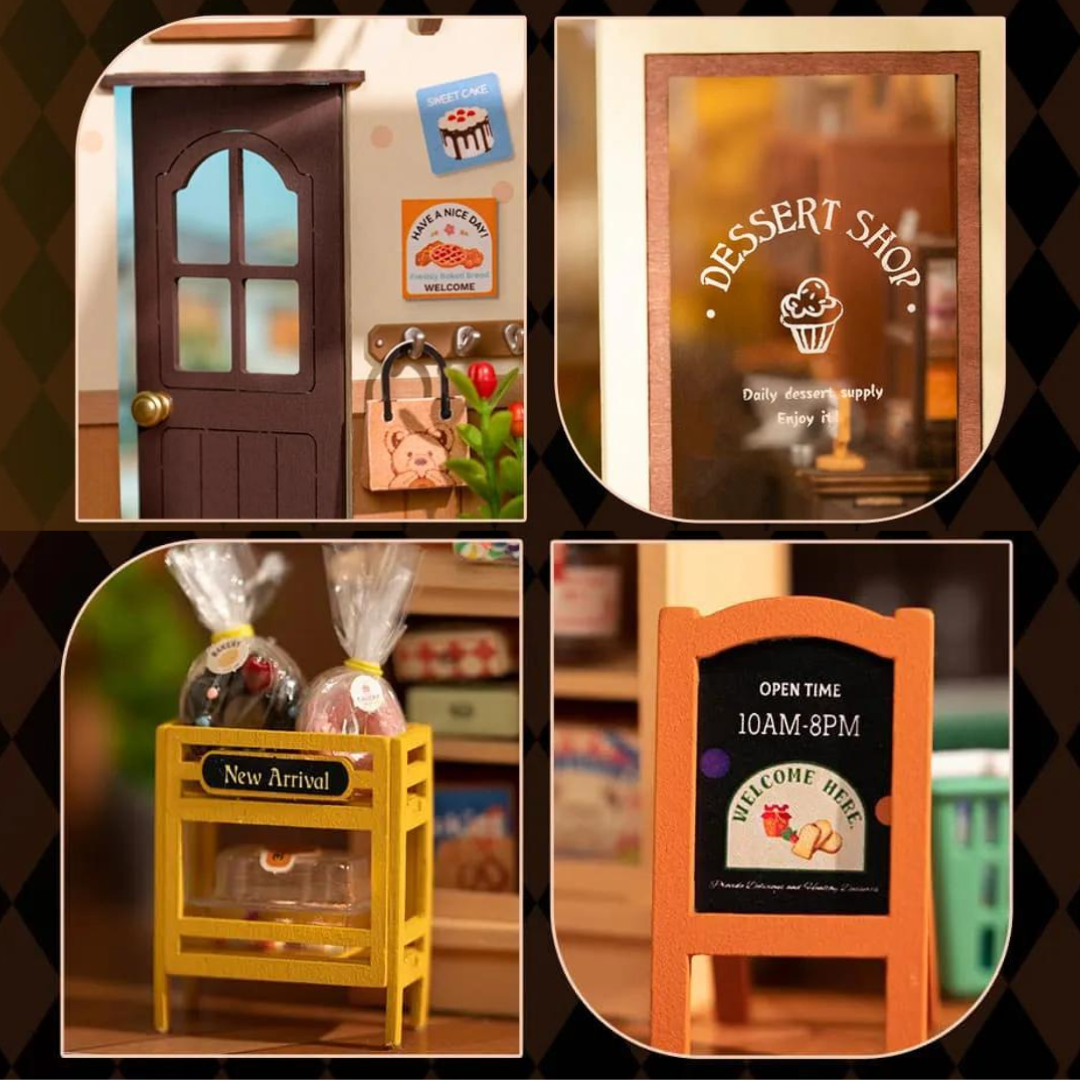 Radost ze skládání krok za krokem – Bakery – Mini Domeček 3D | Rolife