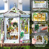 DIY Book Nook - Dům Windsor Flowe | Cutebee Miniaturní dům