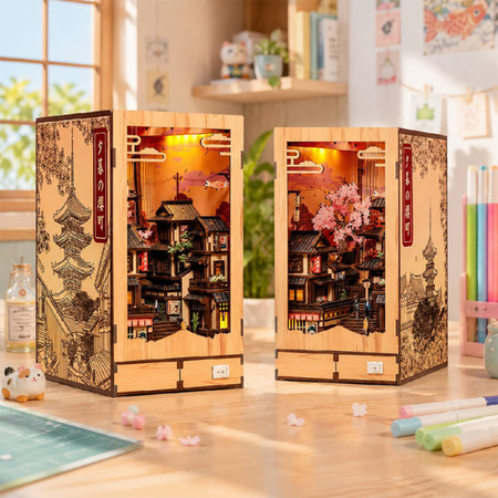 Twilight Sakura Path – DIY Book Nook CuteBee | 3D puzzle Dárek