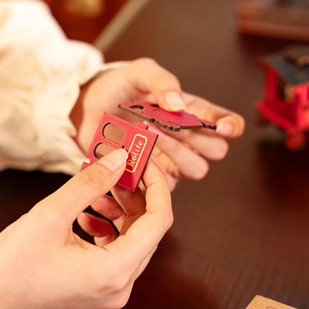DIY Nálepky na knihy - Vlak | Robotime
