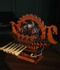Dřevěná sada Puzzle 3D - Vikingská loď | ROKR dřevěné puzzle dárek