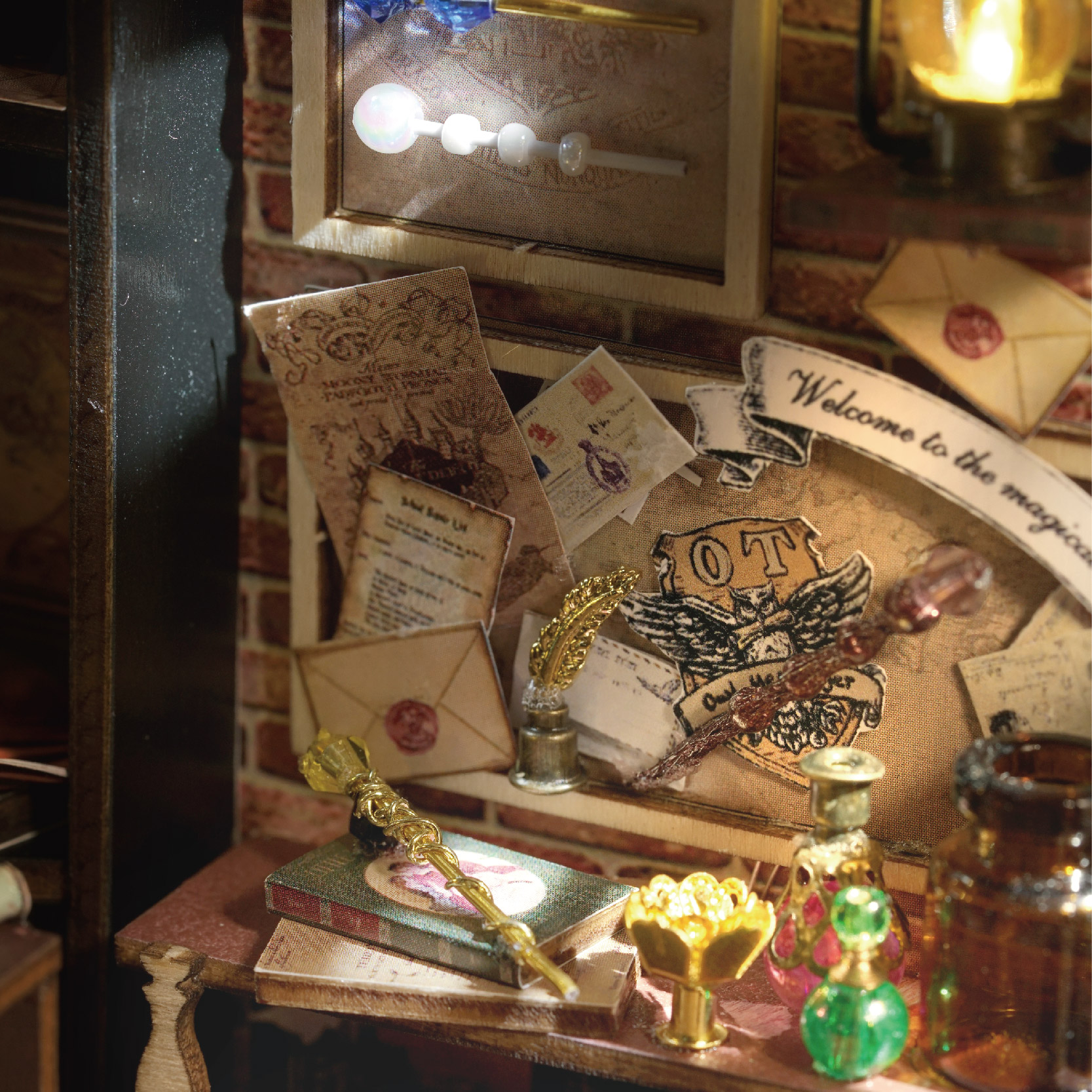 Detaily, které berou dech – DIY miniaturální domeček - Miniature Magic DIY Shop | Cutebee Puzzle 3D