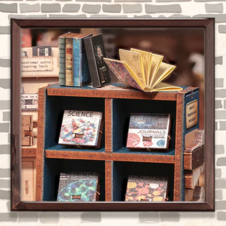 DIY Book Nook - Knihkupectví Schoolar's | Cutebee