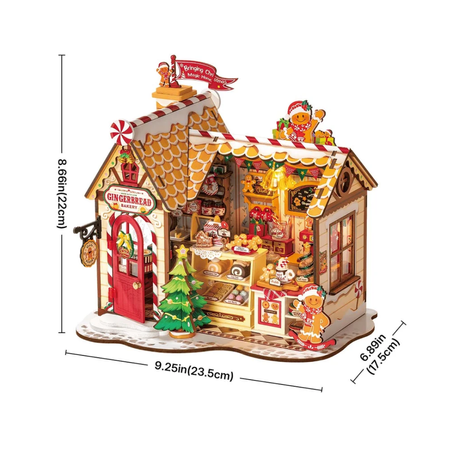 Gingerbread Bakery – Mini domeček 3D | Rolife