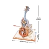 Dřevěná sada Puzzle 3D - Cello | ROKR