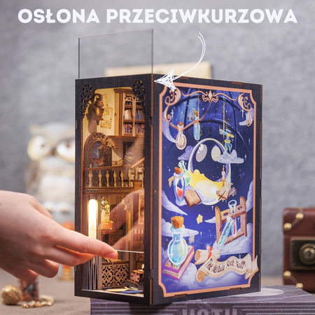 DIY Book Nook Vánoční sada - Škola kouzel Cutebee