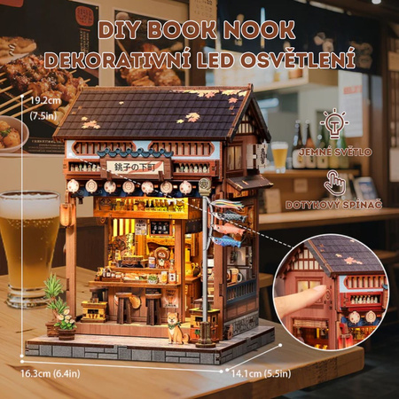 DIY Book Nook - Traditional Japan Street | Cutebee