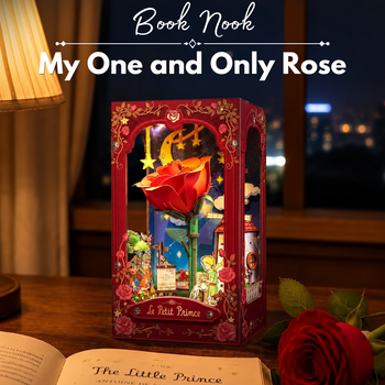 My One and Only Rose – DIY Book Nook CuteBee | 3D puzzle Dárek