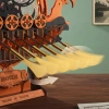 Dřevěná sada Puzzle 3D - Vikingská loď | ROKR dřevěné puzzle dárek