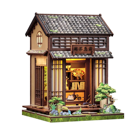 DIY Book Nook - Kirishima Cha-an Cutebee Puzzle 3D