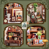 DIY Book Nook - Gallery Bookstore | Cutebee miniaturní domeček 3D puzzle
