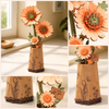 Oranžová gerbera – 3D puzzle Rowood, dřevěná květina DIY