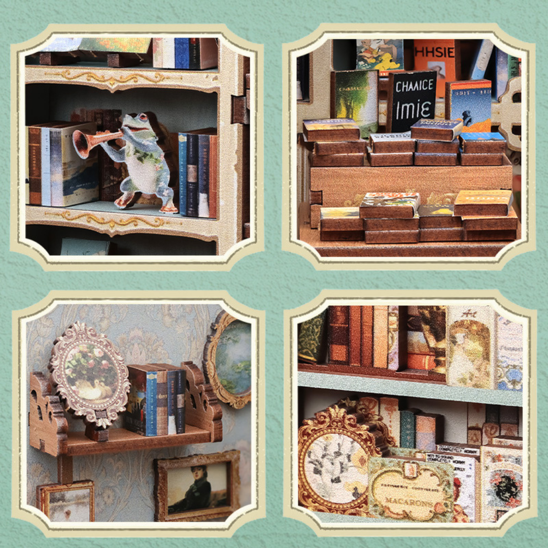 Kouzelné čtenářské koutky – DIY Book Nook - Knihkupectví Muse | Cutebee