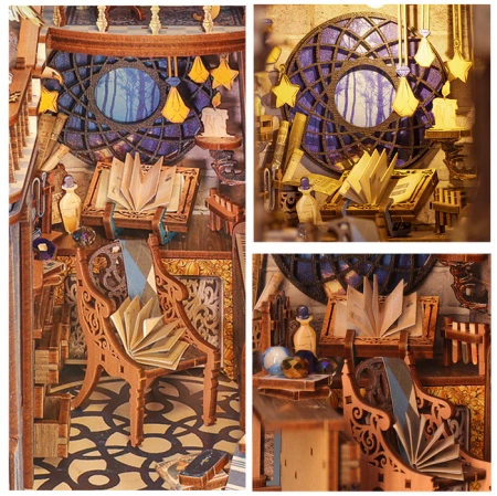 DIY Book Nook - Magic School | Cutebee