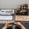 Dřevěná bublinková dráha Puzzle 3D - Mramorové noční město Robotime