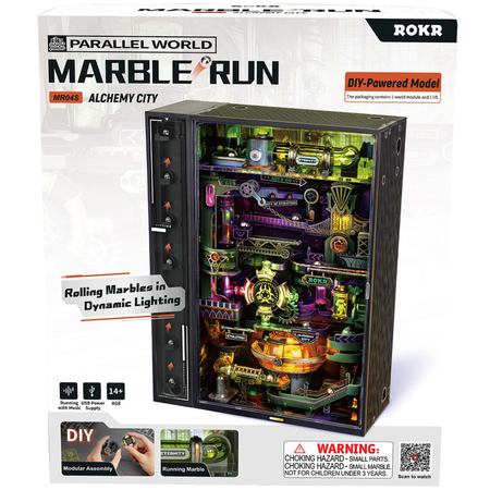 Puzzle 3D – Alchemy City Marble Run | ROKR