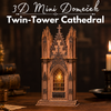 Mini Domeček - Twin-Tower Cathedral | Rolife