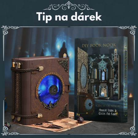 DIY Book Nook - Kouzelný kruh | Minicity Miniature House