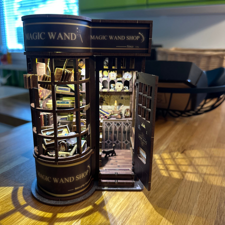 DIY Book Nook - Magic Wand Shop puzzle 3D