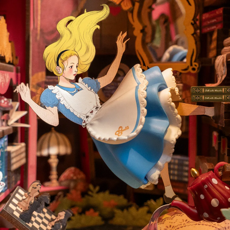 DIY Book Nook - Fall Into Wonder | Rolife Miniature House
