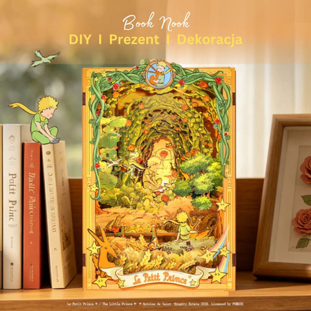 The Little Prince and the Fox – DIY Book Nook CuteBee | 3D puzzle Dárek