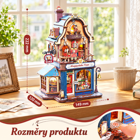 Happyduke Toys – DIY Miniaturní domeček | MiniCity