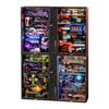 Mars Outpost Marble Run – 3D puzzle ROKR, cyberpunk s LED (194 díly)