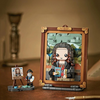DIY Mini bloky 3D obraz - Mona Lisa